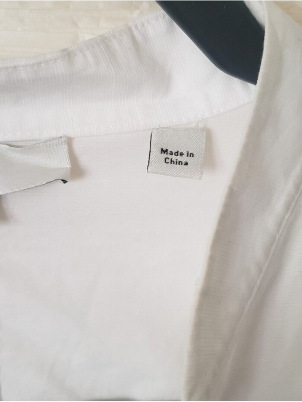 Vince White Cotton Poplin Open Cutout Back Puff Sleeve Blouse Top 10 - Picture 4 of 10